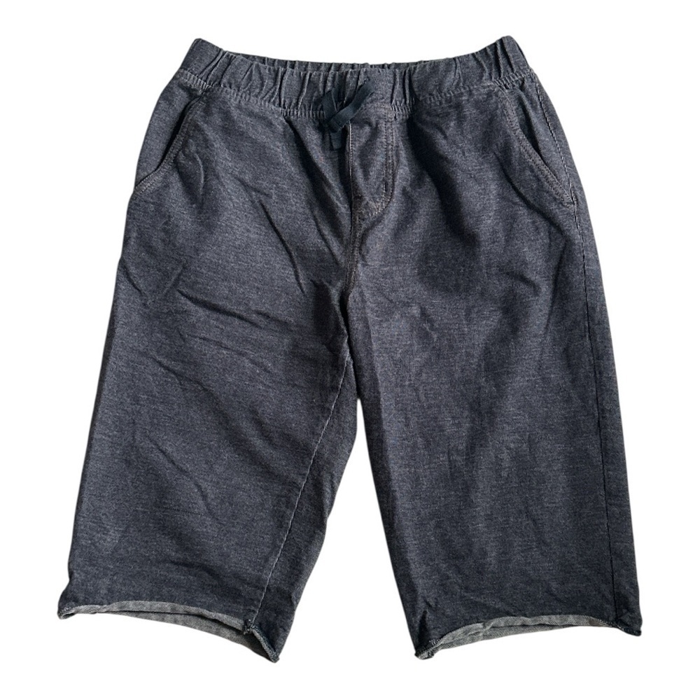 Tea Collection Boys Denim Blue Pull On Shorts, Sz 14